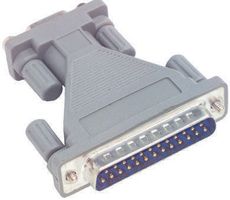 MULTICOMP SPC19830 D Sub Connector Adapter, Standard D Sub, Receptacle, 9 Positions, Standard D Sub, Plug