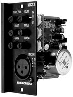 BOGEN COMMUNICATIONS MIC1X AUDIO VISUAL,INPUT MODULES,AUDIO VISUAL,