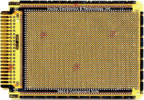 VECTOR ELECTRONICS 3662-9 Breadboard, Bus Strips, Card Edge, Epoxy Glass Composite, 1.57mm, 114.3mmx165.1mm