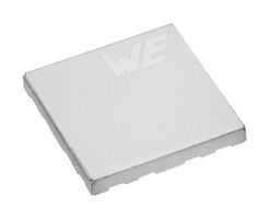 WURTH ELEKTRONIK 36903255S EMI Shielding Gasket, Tin Plated Steel, 0.99" x 0.99" x 0.13", WE-SHC Series