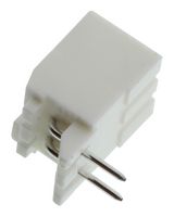 MOLEX 53426-0210 Pin Header, Wire-to-Board, 2.5 mm, 1 Rows, 2 Contacts, Through Hole Right Angle