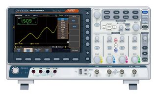 GW INSTEK MDO-2104EX MSO / MDO Oscilloscope, MDO-2000E Series, 4 Channel, 100 MHz, 1 GSPS, 10 Mpts, 3.5 ns