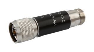L-COM LCAT1004-05 RF Attenuator, 2W/5dB, N Plug-Jack, 50 Ohm