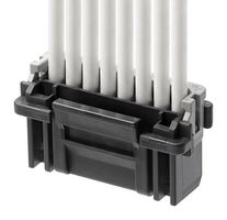 MOLEX 212724-2051 Connector Housing, Black, Micro-One 212724 Series, Receptacle, 5 Positions, 2 mm