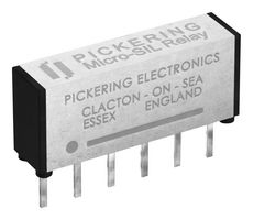 PICKERING 109RF50-1-A-5/1D Relevador Reed, SPST-NO, 5 VDC, Micro-SIL 109 Series, Agujero Pasante, 375 ohm, 1 A