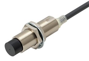 OMRON INDUSTRIAL AUTOMATION E2E2-X10MY1US Sensor Proximidad Inductivo, 10mm, 2-Hilos, NA, Latón, Cable, M18 Cilíndrico, 24 a 240V, IP67