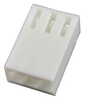 MOLEX 22-01-2037 Carcasa de Conector, Natural, Serie KK 2695, Receptáculo eléctrico, 3 Posiciones, 2.54 mm