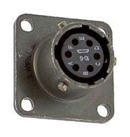 ITT CANNON MS3112E8-3S Conector Circular, Serie MIL-DTL-26482 I, MS3112 Series, Módulo de Montaje en Caja, 3 Contactos