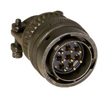 ITT CANNON MS3116F10-6P Circular Connector, MIL-DTL-26482 Series I, MS3116 Series, Straight Plug, 6 Contacts, Solder Pin