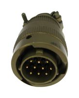 ITT CANNON MS3116F12-10P Conector Circular, Serie MIL-DTL-26482 I, MS3116 Series, Macho Reca, 10 Contactos, Pin Soldable