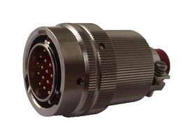ITT CANNON MS3116F14-19P Circular Connector, MIL-DTL-26482 Series I, MS3116 Series, Straight Plug, 19 Contacts, Solder Pin