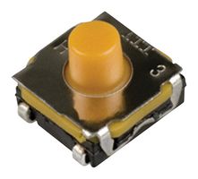 C&K COMPONENTS KSC421J 70SH LFS Tactile Switch, SPST-NO, KSC Series, Top Actuated, Surface Mount, Round Button, 170 gf