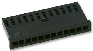AMP - TE CONNECTIVITY 280361 Carcasa de Conector, AMPMODU IV/V, Hembra, 8 Posiciones, 2.54 mm, AMPMODU IV/V Series Contacts