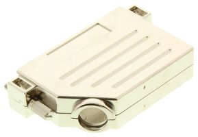 NORCOMP 974-037-020R121 Carcasa Trasera D Sub, Serie 974, CD, 40°, ABS (Acrilonitrilo Butadieno Estireno)