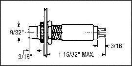 DIALIGHT 249-7866-1435-514 Indicador Neón, 125 V, Torre, Blanco, 9.5 mm, Cilíndrica, 1.9 mA