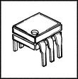 ONSEMI H11C2 Optoacouplador, Salida Triac, 6 Pines, 5.3 kV, 200 V