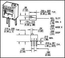 BOURNS 3266W-1-204LF