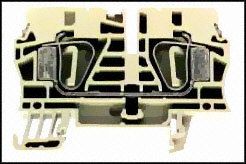 WEIDMULLER 1689990000 Standard Terminal Block, 4 Contacts, Terminal Block, DIN Rail Mount, 12 AWG