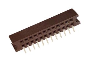 AMP - TE CONNECTIVITY 5-532955-5 PCB Receptacle, Board-to-Board, 2.54 mm, 2 Rows, 30 Contacts, Through Hole Mount Right Angle