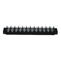 MULTICOMP PRO 27-5949 Bloque de Terminales de Montaje en Panel, 2 Hileras, 12 Posiciones, 22 AWG, 14 AWG, 9.52 mm, 30 A