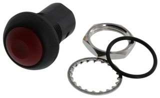 E-SWITCH RP8200B2M1CEBLKREDNIL