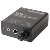MCM CUSTOM AUDIO 50-14818 Amplificador de Auricular Compacto con Interruptor On/Off, 3.5mm y RCA, Entrada CD de 5V