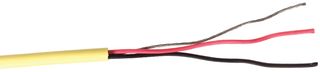 BELDEN 1503A N3UU1000 Multipair Cable, Shielded, 1 Pair, 22 AWG, 1000 ft, 304.8 m