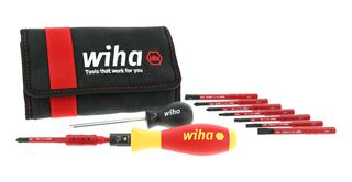 WIHA 28789 Juego de Cuchillas, Aisladas, 11 iezas, Serie TorqueVario-S SoftFinish SlimLine