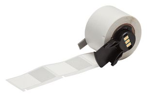 BRADY M6-203-461 Label, Thermal Transfer Printable, 25.4 mm, 44.45 mm, Polyester, Transparent, White