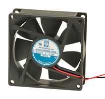 ORION FANS OD8025-24HB02A Ventilador axial de CD, 24 V, Cuadrado, 80 mm, 25 mm, Rodamiento de bolas, 40.1 CFM