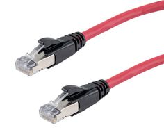 L-COM TRD626ASR-RED-3F Cable Ethernet, 10 Gigabit, 26AWG, Cat6a, RJ45 Macho a RJ45 Macho