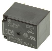 PANASONIC JS1-48V-F Relevador de Potencia, SPDT, 48 VDC, 10 A, Serie JS, Agujero Pasante, Sin Enclavamiento