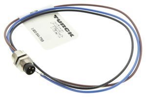 TURCK MFSS 3-0.2 Cable de Sensor, M8 Hembra, Extremo Libre, 3 Positions, 0.2 m, 0.656 ft
