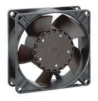 EBM-PAPST 3314NNU DC Axial Fan, 24 V, Square, 92 mm, 32 mm, Ball Bearing, 47.1 CFM