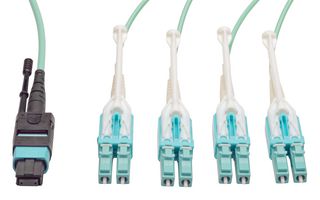 EATON TRIPP LITE N844-05M-8LC-PT Cable de Red, MTP / MPO, LC Dúplex (x4), 5 m, 16 ft, Agua, Serie N844