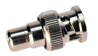 BOMAR INTERCONNECT R0843 Adaptador de Conector, RCA, 1 Posiciones, Jack, Coaxial BNC, 1 Posiciones, Plug