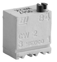 TT ELECTRONICS / BI TECHNOLOGIES 84WR20KLF Trimmer, Multi Turn, Cermet, Top Adjust, 20 kohm, Surface Mount, 12 Turns