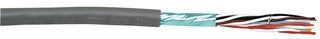 ALPHA WIRE 5481C SL001 Multipair Cable, Xtra Guard® 1, Shielded, 1 Pair, 22 AWG, 0.35 mm², 1000 ft, 304.8 m