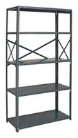 QUANTUM STORAGE AD18G-39-1236-5 Unidad de Estantería, 5 Estantes, 39" X 39", 800 lb Carga