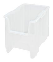 QUANTUM STORAGE QGH600CL Contenedor de Almacenamiento, Transparente, 12.5" x 10.875" x 17.5"