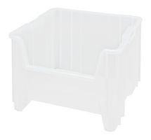 QUANTUM STORAGE QGH800CL Contenedor de Almacenamiento, Transparente, 12.5" x 16.5" x 17.5"