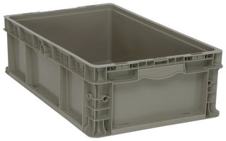 QUANTUM STORAGE RSO2415-7 Storage Bin, Grey, 7.5 " X 15 " X 24 "
