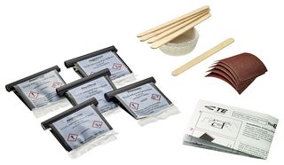 TE CONNECTIVITY - RAYCHEM S1125-KIT-1 Adhesive, Epoxy - 2 Part, Black / Grey, Temperature, Packet