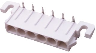AMP - TE CONNECTIVITY 643234-1 Conector Rectangular, Serie Universal Mate-N-Lok, 6 Contactos, Receptáculo eléctrico, 6.35 mm