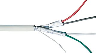 BELDEN 1325A 009500 Multipair Cable, Security, Shielded, 2 Pair, 22 AWG, 500 ft, 152.4 m