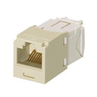 PANDUIT CJ688TGEI Modular Connector, RJ45 Wired Jack, 1 x 1 (Port), 8P8C, Cat6, Cable Mount