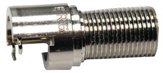 BOMAR INTERCONNECT 861V509ER6 Conector Coaxial / RF, F Coaxial, Jack Recto, Soldable, 75 ohm, RG6, RG59, Latón