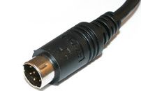 AMPHENOL COMMUNICATIONS SOLUTIONS 10170158-006KALF Cable de Audio / Video, Mini DIN Macho de 6 Posiciones, Extremo Libre, 3.3 ft, 1 m, Negro