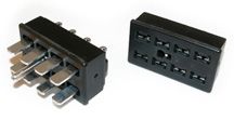 CINCH CONNECTIVITY SOLUTIONS P-2412-CCT Conector Rectangular de Potencia, 12 Contactos, Serie 2400, Montaje de cable, Soldable, Macho