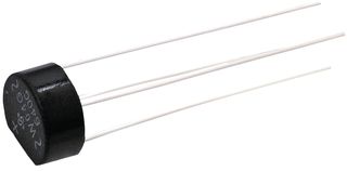 VISHAY W01G-E4/51. Puente Rectificador, Monofásico, 100 V, 1.5 A, Agujero Pasante, 4 Pines, 1 V